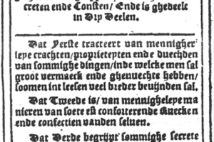 Dat batement van recepten